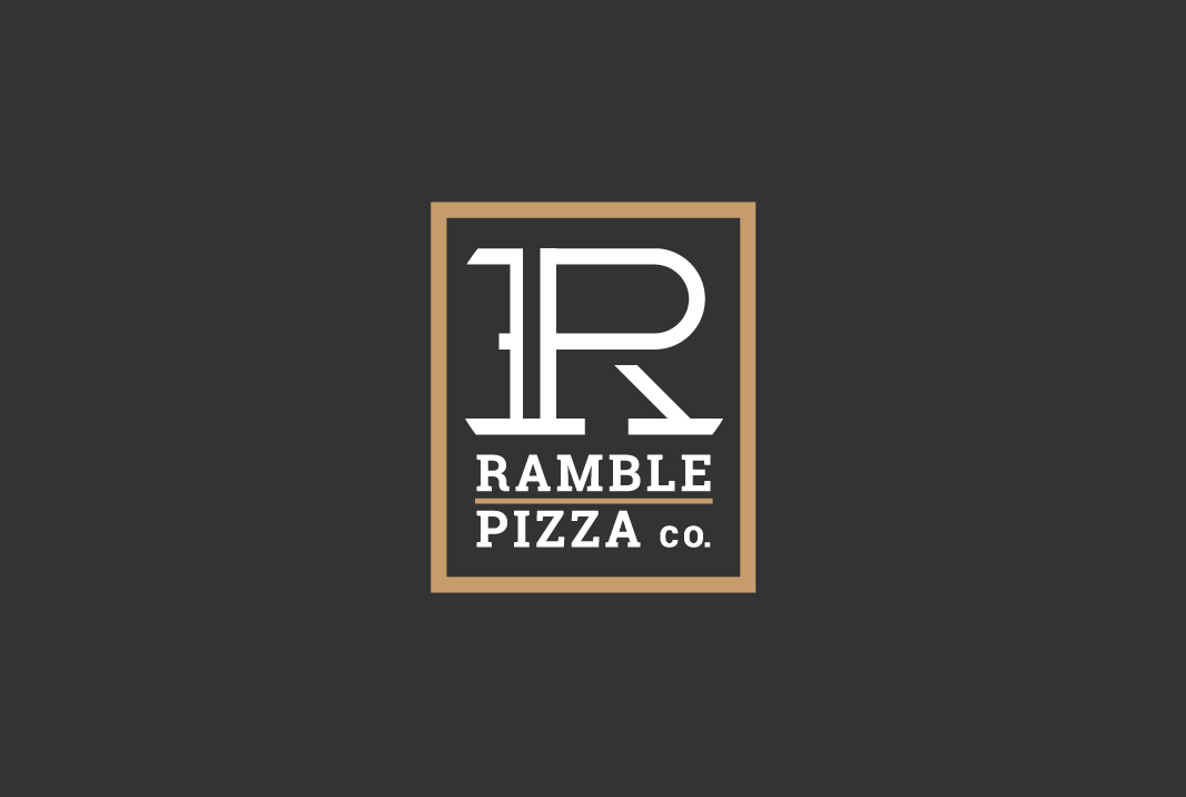 Ramble Pizza Branding